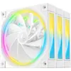 Image de Deepcool FL12R Reverse 3in1 120x120x25 Blanc (120 mm, 3x), Ventilateur PC, Blanc