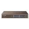 Image de TP-Link TL-SF1016DS - Commutateur - 16 x 10/100 - de bureau, Montable sur rack