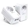 Image de TP-Link TL-PA7027P V1 Starter Kit - Kit d'adaptation pour courant porteur - GigE, HomePlug AV (HPAV), IEEE 1901, HomePlug AV (HPAV) 2.1 - Branchement mural