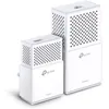 Image de Pack de 2 CPL AV1000 1 port Gigabit avec 1 prise gigogne intégrée TP-LINK TL-PA7010P KIT Blanc
