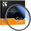 Image de K&F Concept Filtre anti-UV 67MM MC Slim Frame avec 18 couches bleues multicouches (Série C) (67 mm, Filtre UV), Filtre photo, Multicolore