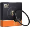 Image de K&F Concept Filtr Kf Filtr Dyfuzyjny Hd Black Diffusion 1/4 K&f 40,5mm 40,5 / Kf01.1621 (40.50 mm, Filtre de diffusion), Filtre photo, Noir