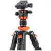 Image de K&F Concept SA255C1 (Carbone), Trépied, Noir, Orange
