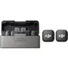 Image de Mini microphone sans fil Dji Mic 3 Noir 2 TX + 1 RX + Boîtier de recharge