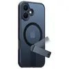 Image de Torras Étui Pstand Spin pour iPhone 16 (Noir) (Apple iPhone 16), Coque pour téléphone portable, Noir