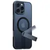 Image de Torras Pstand Spin Case pour iPhone 16 ProMax (Noir) (Apple iPhone 16 Pro Max), Coque pour téléphone portable, Noir