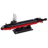 Image de Jeu de construction SLUBAN Elements Aircraft Carrier Series sous-marins nucléaires
