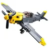 Image de Jeu de construction brique emboitable Sluban wwii 2ème guerre mondiale bombardier allemand armé militaire m38 b0692 pilote articulé