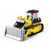 Image de Jeu de construction Sluban town bulldozer sur chenille chantier M38-B0802 figurine articulé