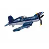 Image de jeu de construction brique emboitable sluban wwii avion chasseur f4u armee m38-b1109 soldat articule sluban