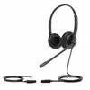 Image de Yealink YHS34 Dual - Micro-casque - sur-oreille - filaire - Quick Disconnect - noir