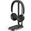 Image de Yealink Oreillette Bluetooth BH72 UC noire USB-A (Sans fil, USB-A), Casque micro de bureau, Noir