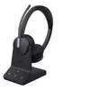 Image de Yealink WH64 Workstation Dual - Micro-casque - sur-oreille - DECT / Bluetooth - sans fil - Certifié pour Microsoft Teams