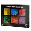 Image de Casse-tête en métal : 6 casse-tête lgri