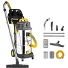 Image de Aspirateur a Eau et Poussière Vacmaster VK1638SWC 38L 1600W 240V 27000pa Filtre HEPA 13 Acier Inoxydable Inox