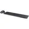 Image de Rapoo Kit de bureau sans fil multimode 9810M, QWERTY, gris foncé (00228039) (DE, Filaire, Sans fil), Clavier, Noir, Gris