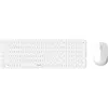 Image de Ensemble Clavier-Souris - RAPOO - 9310M - Sans-fil - Multimode - Ultra-Slim - Blanc