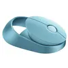 Image de Rapoo Ralemo Air 1 - Souris - multi-mode - optique - 3 boutons - sans fil - 2.4 GHz, Bluetooth 3.0, Bluetooth 5.0 - récepteur sans fil USB - bleu