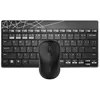 Image de Ensemble Clavier/Souris Rapoo 8000M 18132 Sans Fil Bluetooth USB Avec Connexion Multimode Noir Gris