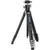 Image de Leofoto Azure AZ-235C mit Kugelkopf LH-30R (Carbone, Métal), Trépied, Noir