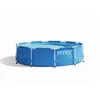 Image de Kit Piscinette Intex Metal Frame Ronde Tubulaire 3,05 x 0,76 m Bleu