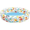 Image de Intex piscine gonflable Fishbowl 132 x 28 cm blanc