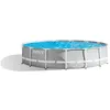 Image de Kit piscinette tubulaire ronde Intex Prism Frame 4,57 x 1,07 m Gris