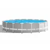 Image de Piscine tubulaire Intex - Ronde - Prism Frame - 5,49 x 1,22 m - Accessoires inclus - Gris