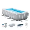 Image de Intex Piscine Hors-sol Rectangulaire à Cadre Acier Prism 488x244x107 Cm 10874 litres
