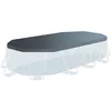Image de Intex - Prism Frame - Piscine avec pompe de filtration - 610x305x122 cm - Ovale - Piscine intérieure - Accessoires inclus