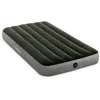 Image de Matelas gonflable Intex Downy + gonfleur a pied intégré - 1 place large