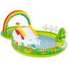 Image de Intex Aire De Jeux De Jardin Avec Toboggan Et Piscine 290 x 180 x 104 cm