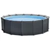 Image de Piscine tubulaire Graphite ronde 4,78 x 1,24 m - Intex