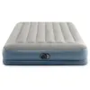 Image de Matelas gonflable Intex - Pillow Rest Mid-Rise - 2 personnes -152x203x30 cm (LxLxH) - Gris - Motopompe intégrée