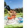 Image de Aire De Jeux Gonflable - Intex - Dino Aventure - 410 Litres - 2 Ans+ - 201 X 201 X 36 Cm - Inclus : 3 Dinosaures, 2 Cactus, Volcan