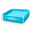 Image de Piscine tubulaire Intex - Rectangulaire - Metal frame Junior - 1,22 x 1,22 x 0,30 m - Bleu