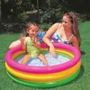 Image de Intex Piscine gonflable bébé 3 anneaux multicolores 58924