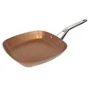 Image de Poêle à griller 28cm aluinium forgé - induction - collection origen
