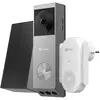 Image de EZVIZ, Sonnette + interphone, EP3X Pro+CH1 Kit (Filaire, Sans fil, WiFi)