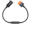 Image de DJI Power SDC pour chargeur de voiture-câble d'alimentation (12 V) (Chargeur pour drone), Drone : accessoires, Orange, Noir