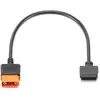 Image de DJI Power SDC pour câble de recharge rapide du Air 3 (Câbles pour drone, DJI Air 3), Drone : accessoires, Orange, Noir