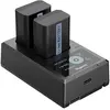 Image de SmallRig Kit NP-FW50 3818 (Batterie de l'appareil photo, Chargeur de batterie d'appareil photo), Alimentation pour appareil photo, Noir