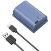 Image de SmallRig 4264 LP E6NH Batterie de caméra rechargeable USB C (Batterie de l'appareil photo), Alimentation pour appareil photo, Bleu