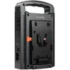 Image de SmallRig Chargeur de batterie à monture V à deux canaux, Accessoires vidéo, Noir