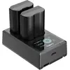 Image de SmallRig EN-EL15 Kit batterie et chargeur (Batterie de l'appareil photo), Alimentation pour appareil photo, Noir