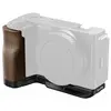 Image de SmallRig L-Shape Mount Plate with Wooden Handle for Sony ZV-E10 II 4864, Accessoires vidéo, Noir, Marron
