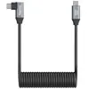 Image de Smallrig 4792 Câble De Données Spiralé Usb-c Droit Vers Usb-c Coudé