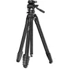 Image de SmallRig Portable Carbon Fiber Travel Tripod Kit 5028 (Carbone, Métal), Trépied, Noir