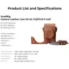 Image de SmallRig Leather Case Kit für X half Braun, Housse pour appareil photo, Marron