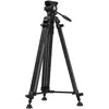 Image de SmallRig AD14 Heavy-Duty Aluminum Alloy Tripod, Höhenverstellbar (Matières plastiques, Métal), Trépied, Noir